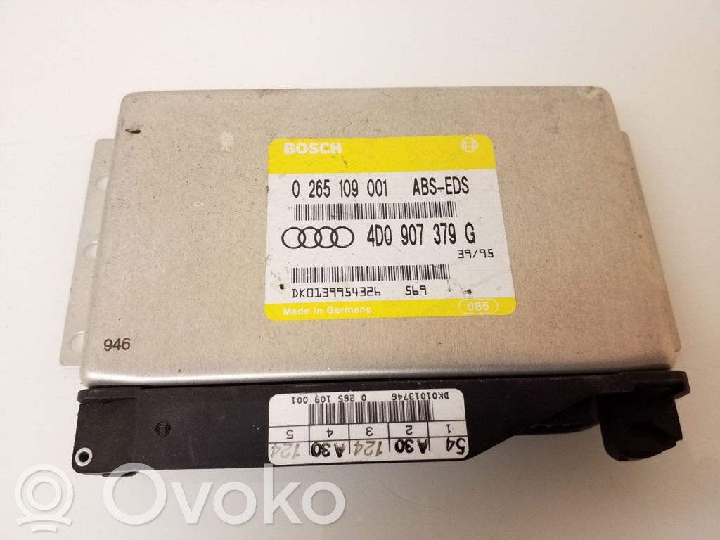 ABS control unit/module   0265109001,4D0907379G