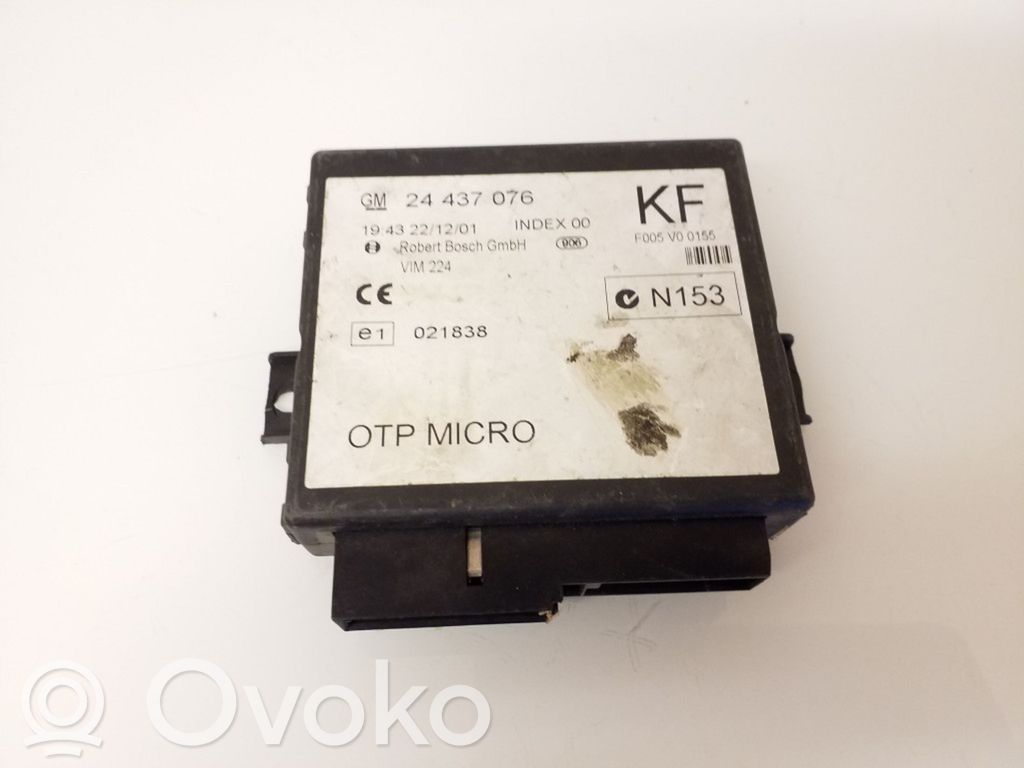 Module confort   24437076,F005V00155,021838