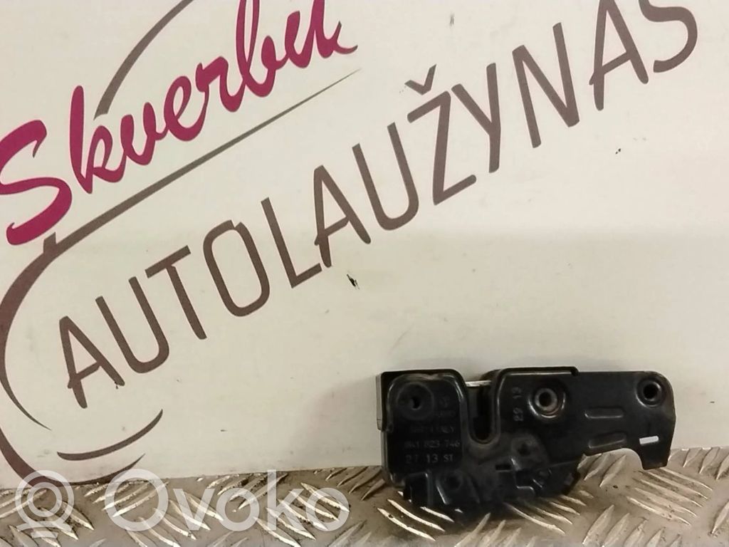 Audi A4 S4 B8 8K Zamek pokrywy przedniej / maski silnika 