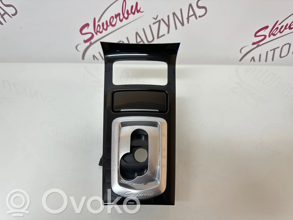 Porsche Cayenne (92A) Gear shifter surround trim plastic 