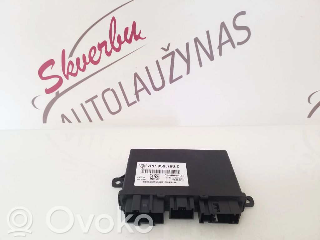 Porsche Cayenne (92A) Module de commande de siège 