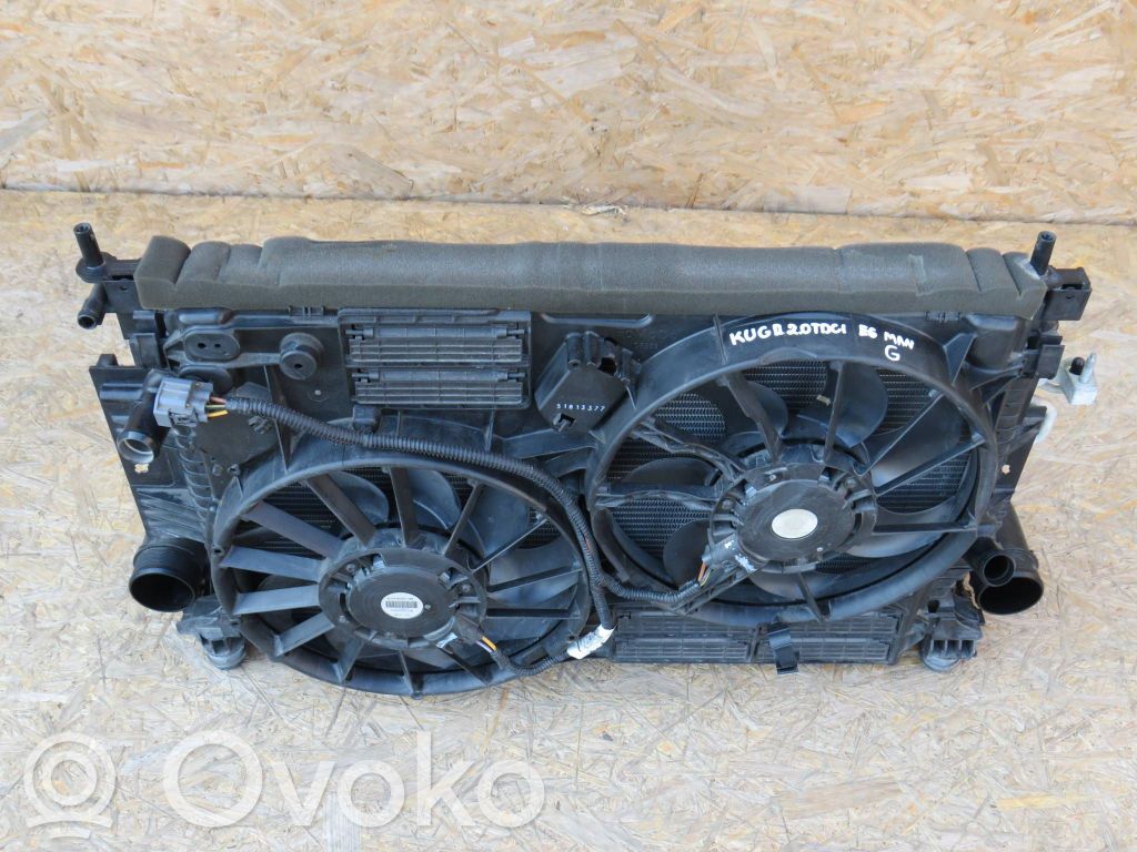 Juego de radiador   EJ738005A,PA66GF308
