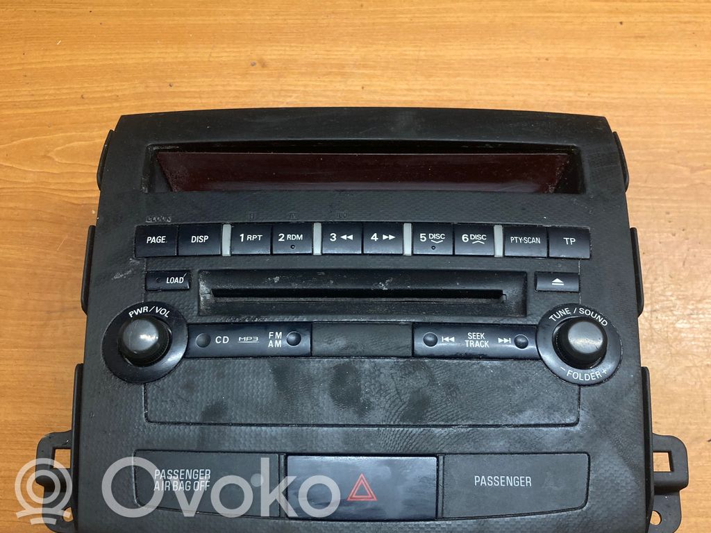 Peugeot 4007 Unitate principală radio/CD/DVD/GPS 
