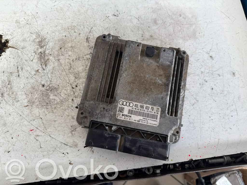 Engine control unit/module   03L906022FD,0281015011,03L906022AQ