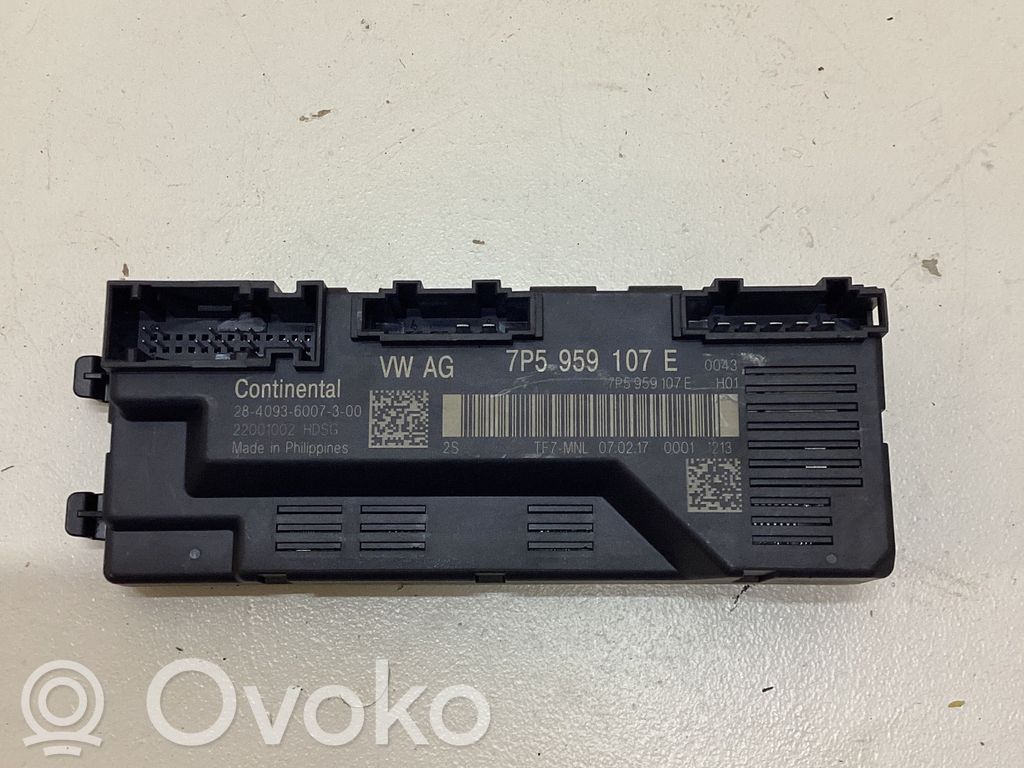 Porsche Macan (95B) Tailgate/trunk control unit/module 