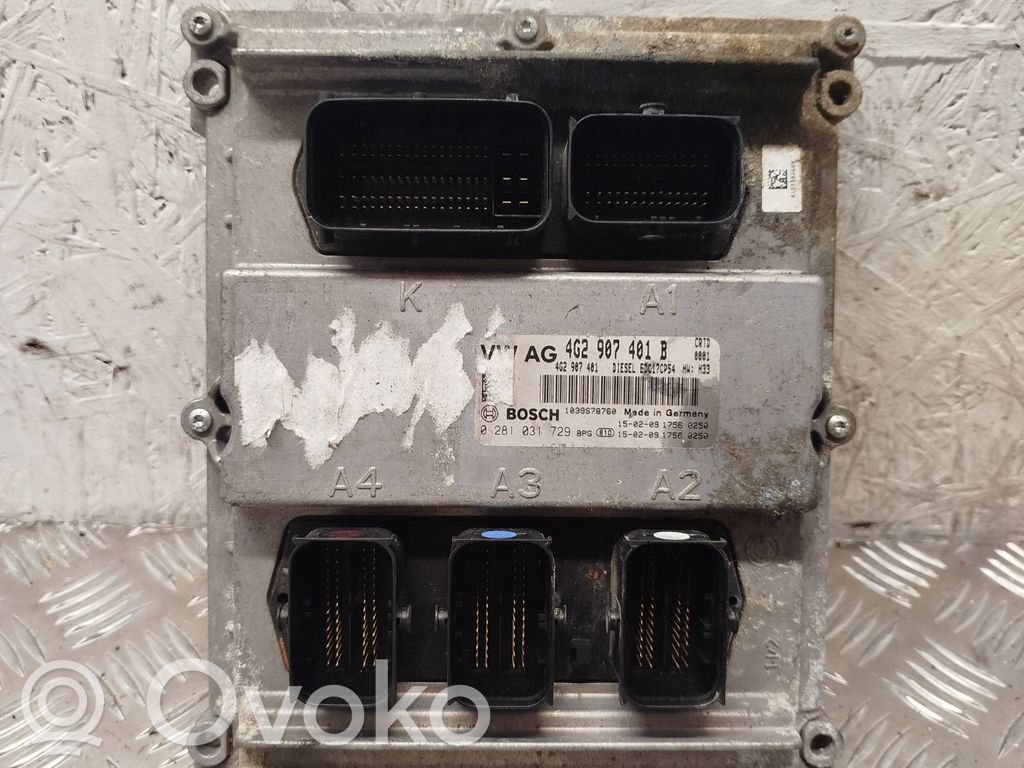 Audi A6 S6 C7 4G Engine control unit/module 