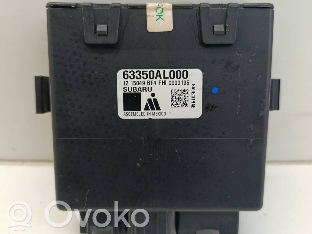 Subaru Outback (BS) Tailgate/trunk control unit/module 