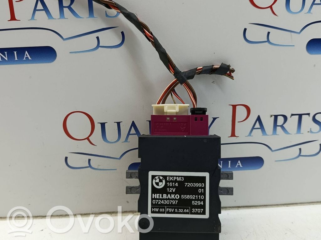 Unité de commande / module de pompe à carburant   7203993