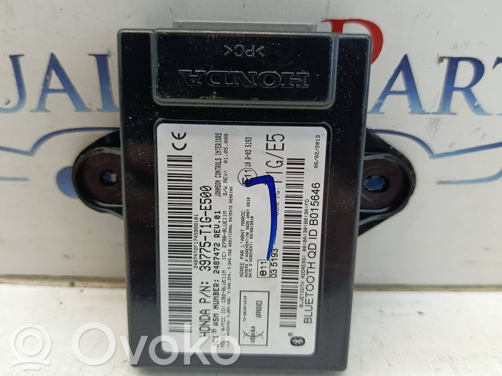 Unidad de control/módulo de bluetooth   39775T1GE500