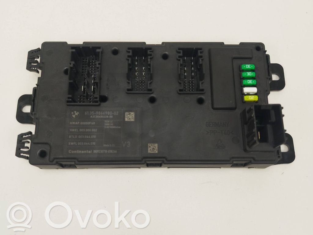 BMW 1 F20 F21 SAM vadības bloks 