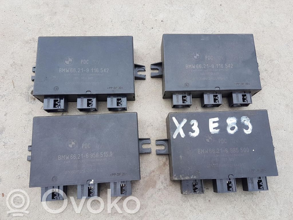 BMW X3 E83 Parking PDC control unit/module 