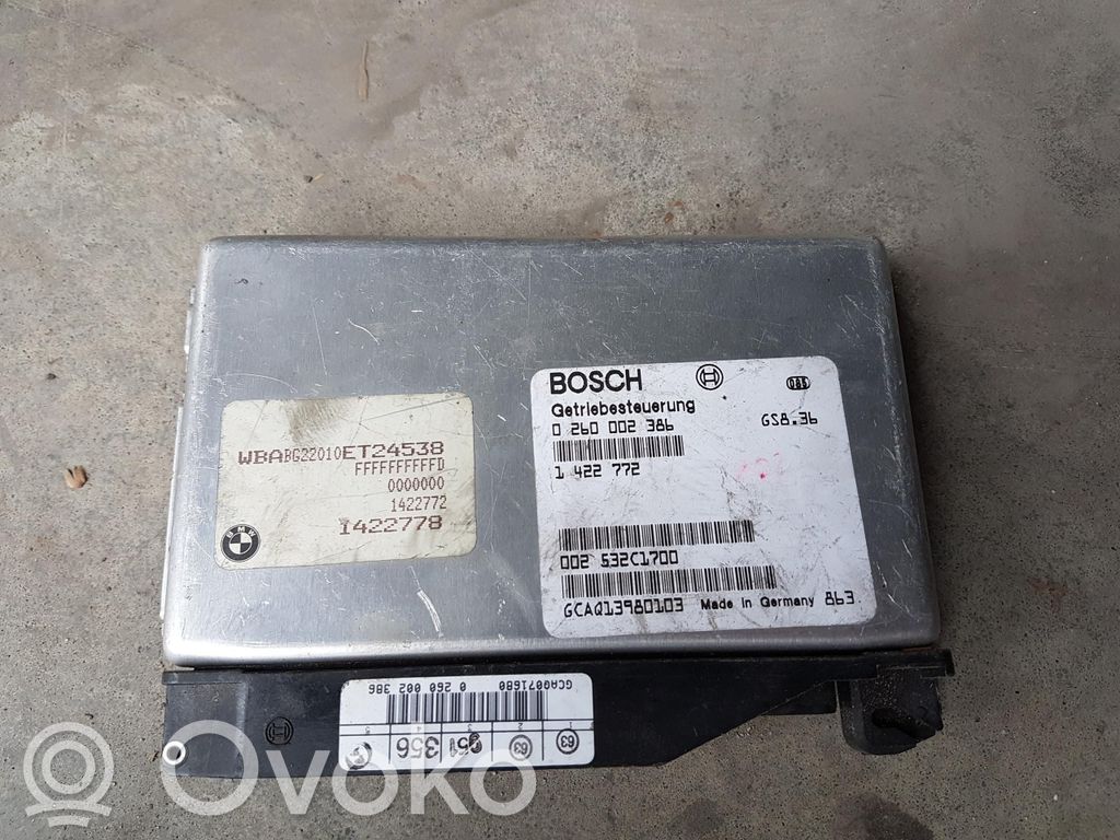 BMW 3 E36 Pavarų dėžės valdymo blokas 