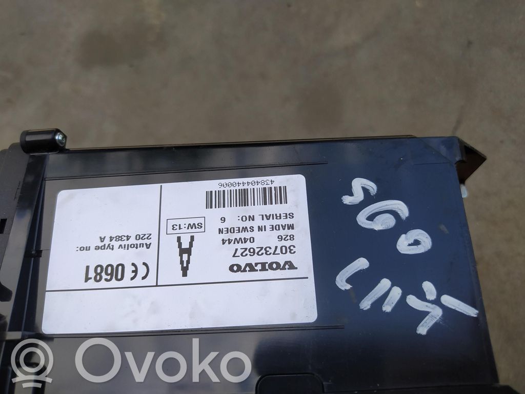 Volvo S60 Clavier de téléphone 