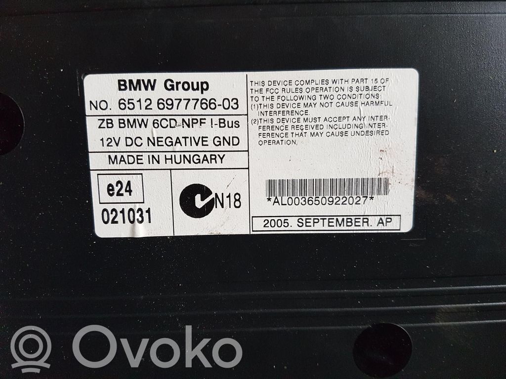 BMW X5 E53 CD/DVD keitiklis 