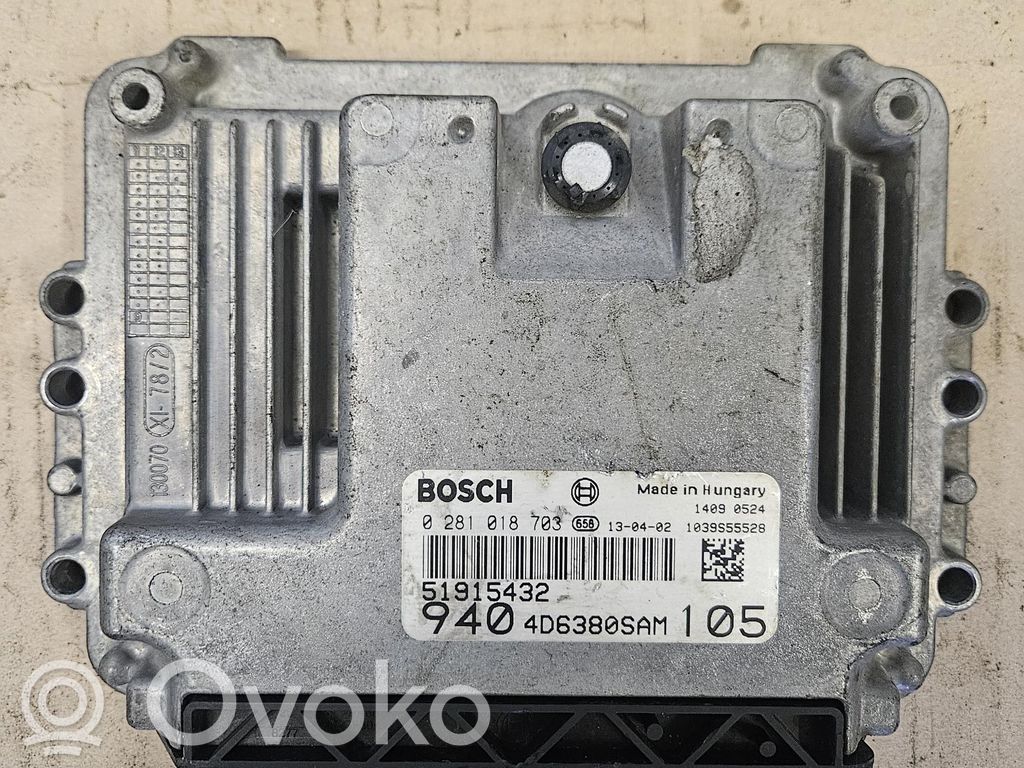 Alfa Romeo Stelvio Engine control unit/module ECU 
