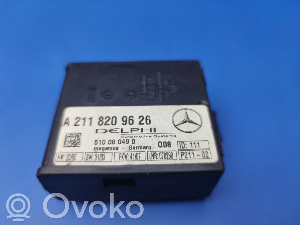 Mercedes-Benz E W211 Alarm control unit/module 