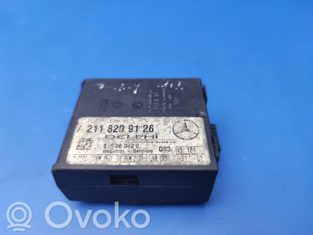Mercedes-Benz E W211 Alarm control unit/module 