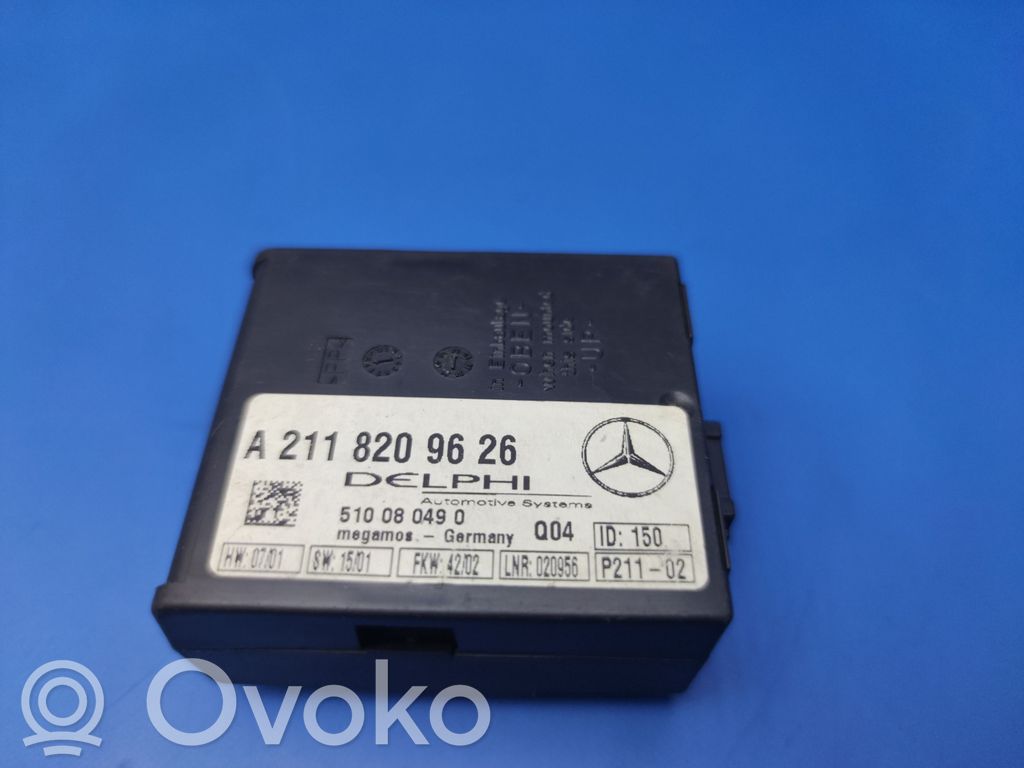 Mercedes-Benz E W211 Alarm control unit/module 
