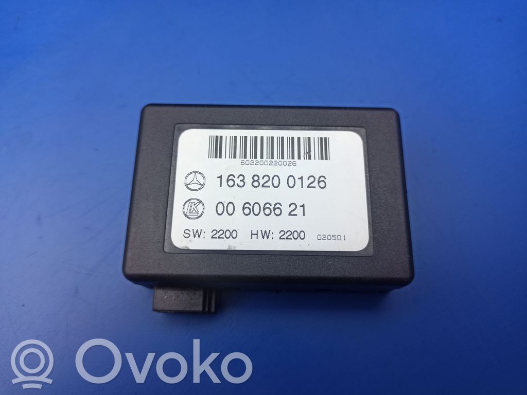 Mercedes-Benz ML W163 Lietus sensors 
