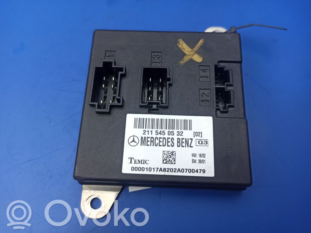 Mercedes-Benz E W211 Comfort/convenience module 