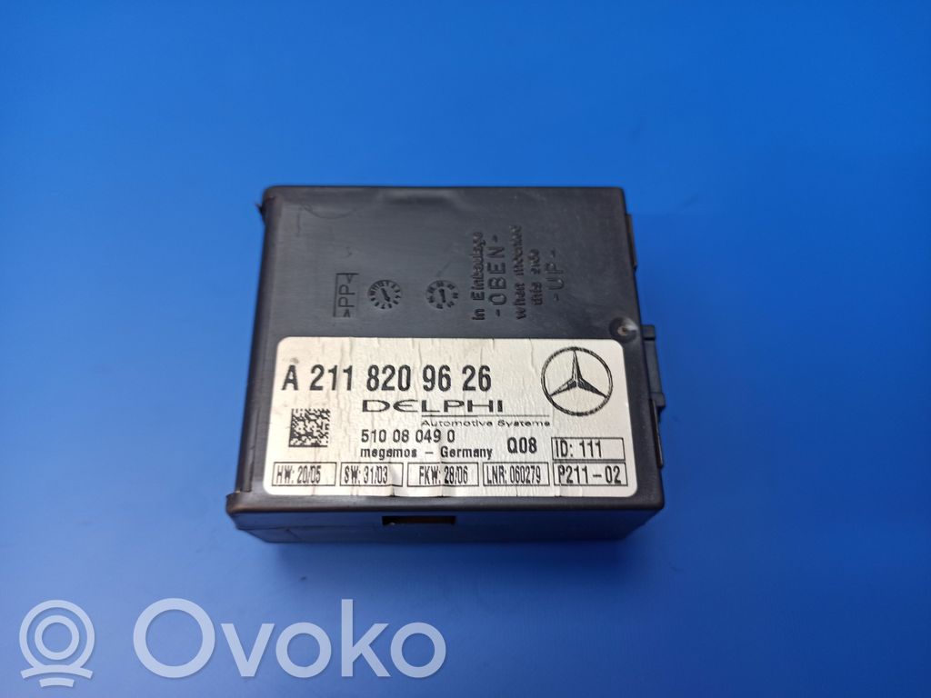 Mercedes-Benz CLS C219 Alarm control unit/module 