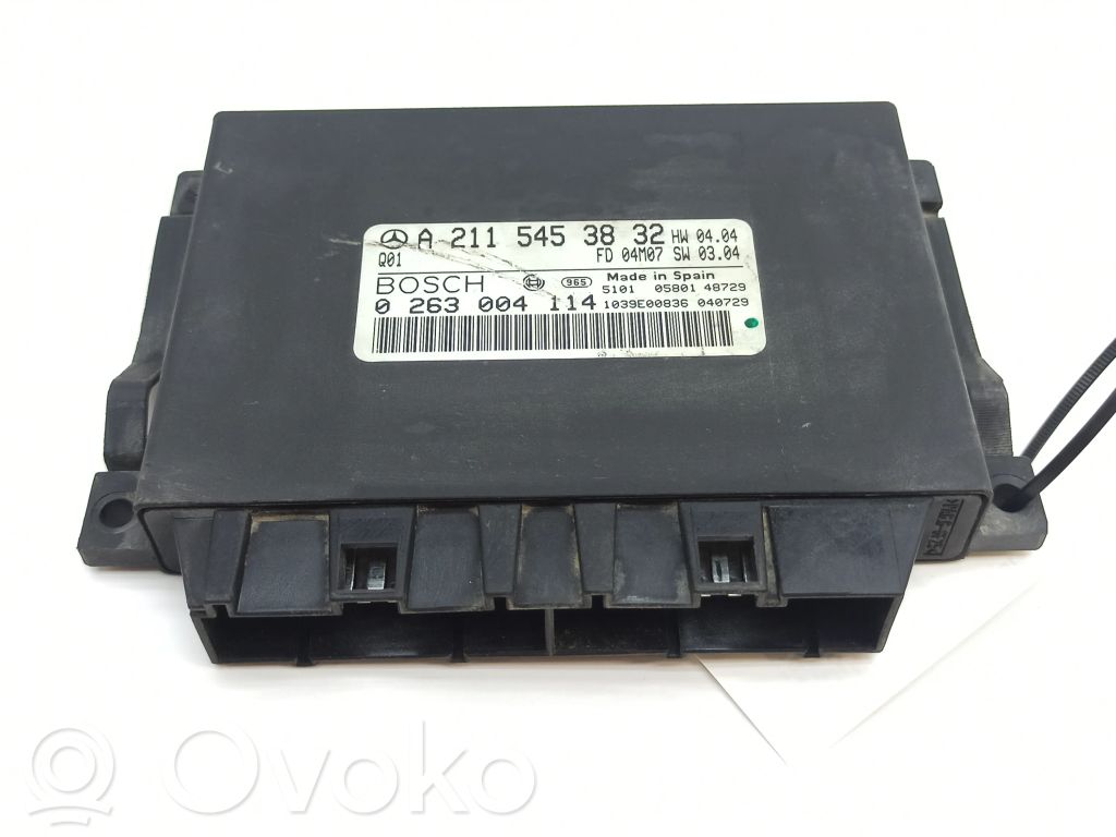 Mercedes-Benz E W211 Parking PDC control unit/module 