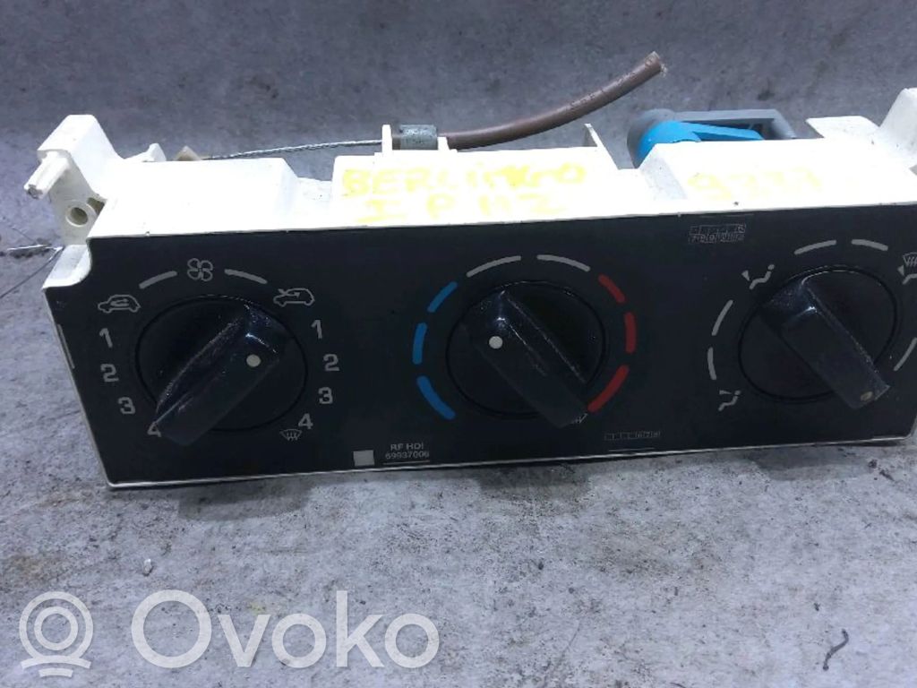 Citroen Berlingo Climate control unit 