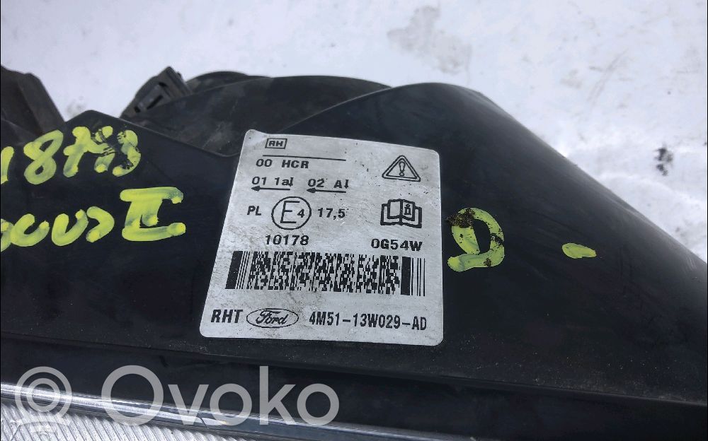 Ford Focus Headlight/headlamp 