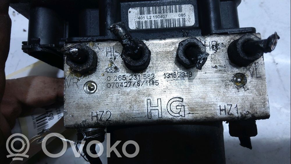 Opel Meriva A ABS-ohjainlaite/moduuli 