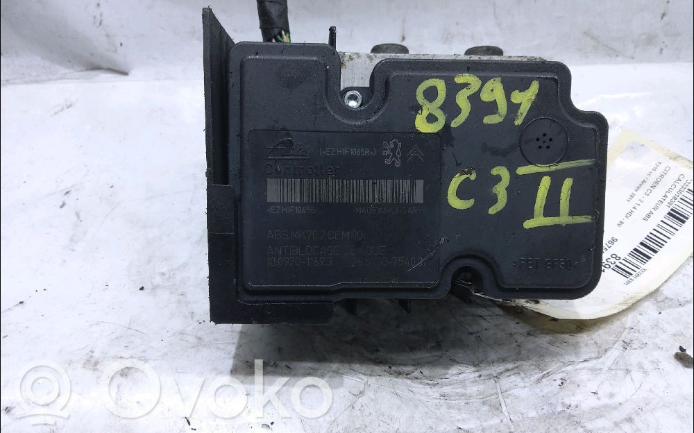 Citroen C3 ABS control unit/module 