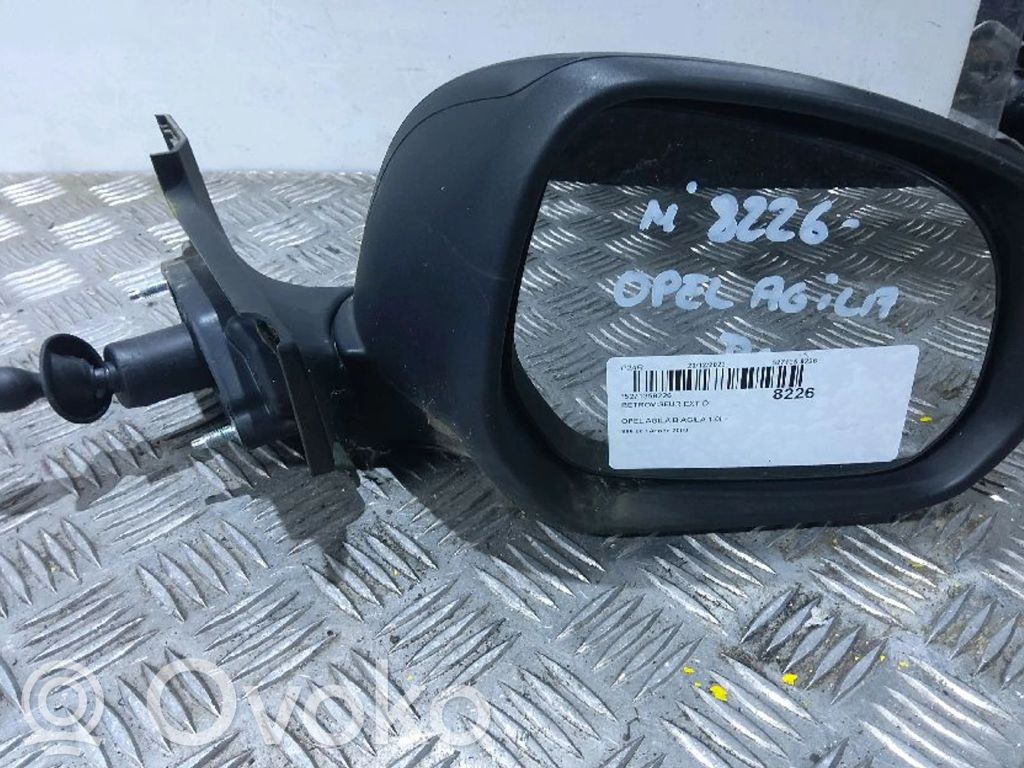 Opel Agila B Espejo lateral manual 