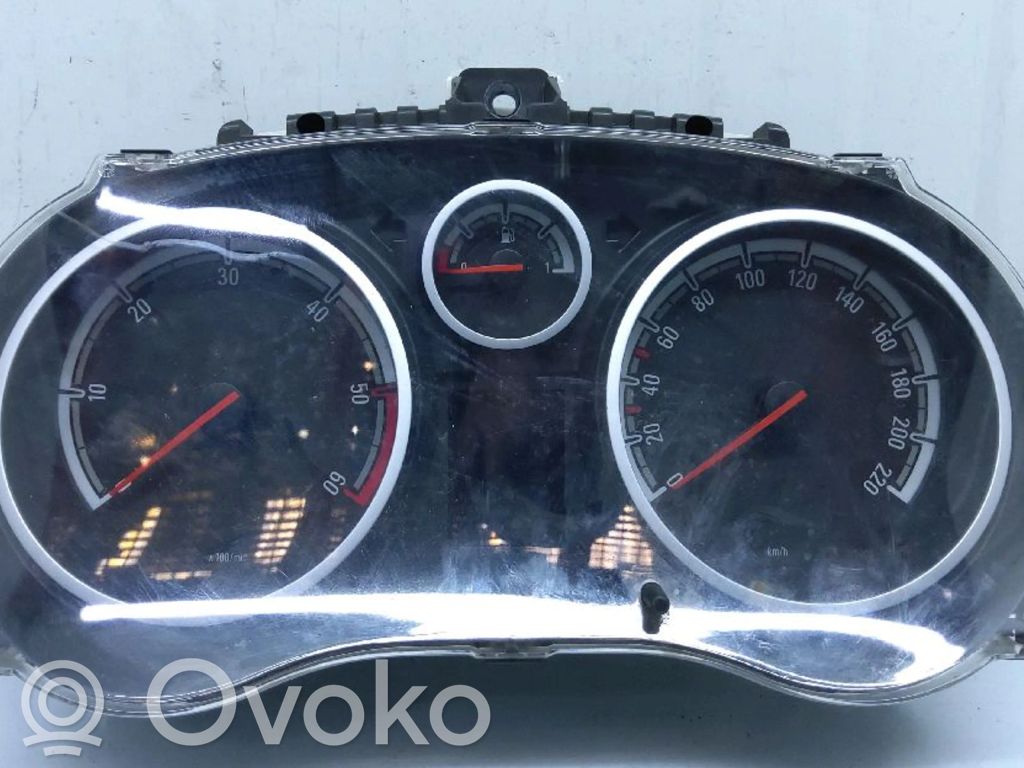 Opel Corsa D Speedometer (instrument cluster) 
