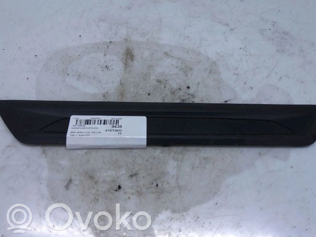 BMW 1 F20 F21 Apmušimas priekinių durų (obšifke) 
