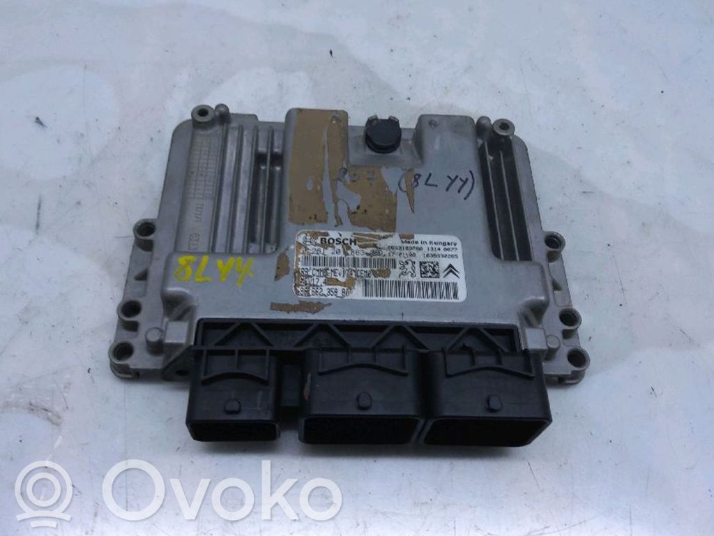 Peugeot 207 Engine control unit/module 