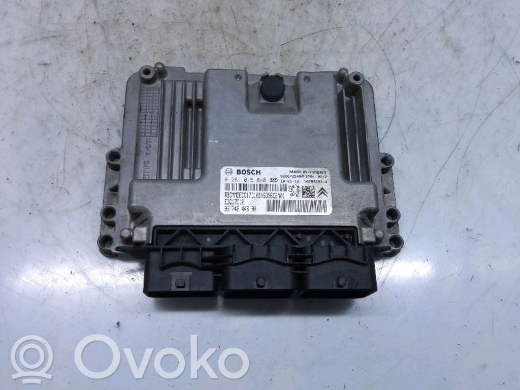 Citroen DS3 Engine control unit/module 