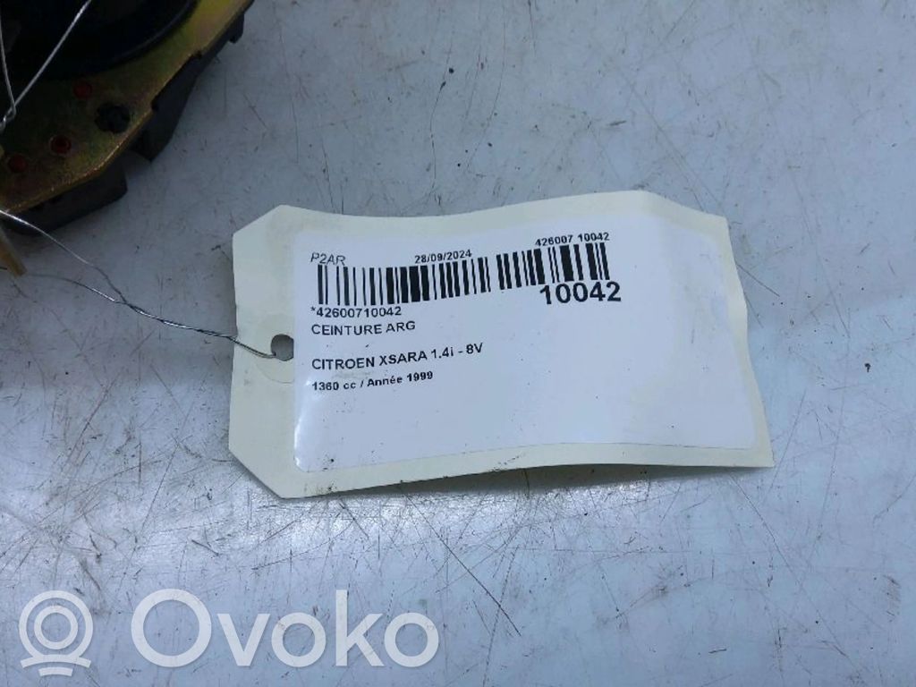 Citroen Xsara Cinturón trasero 