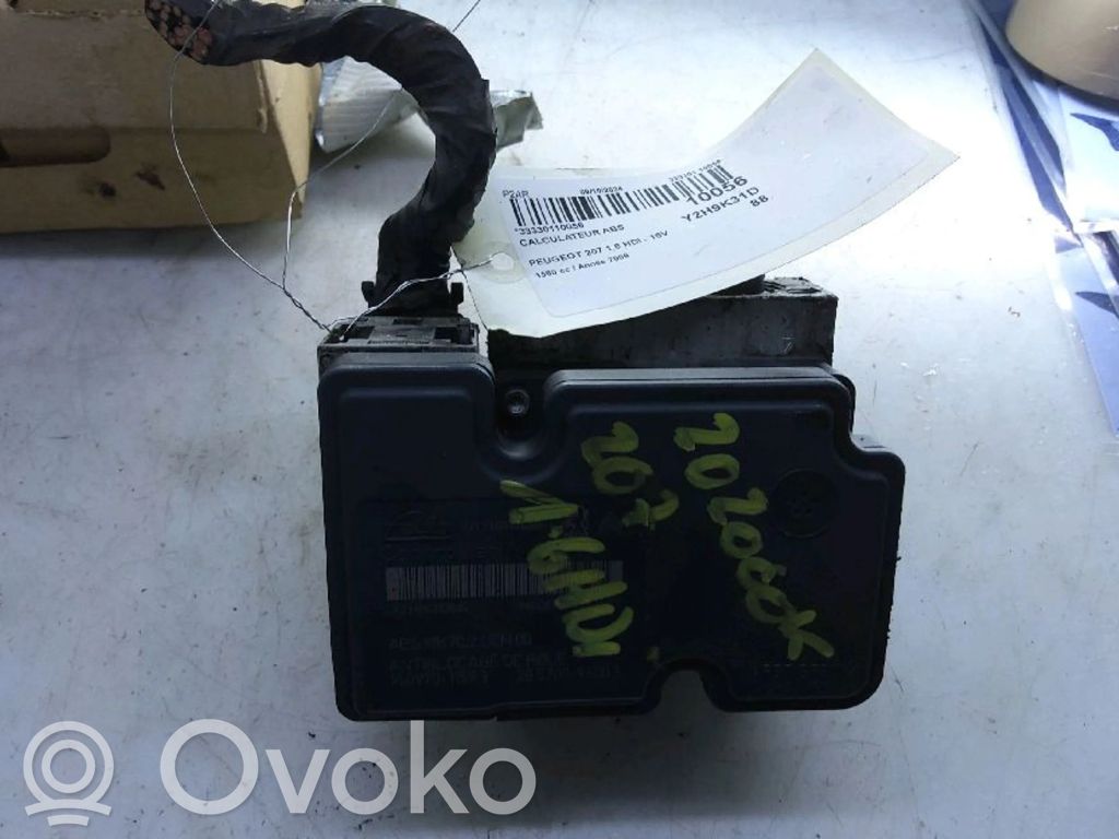 Peugeot 207 ABS control unit/module 