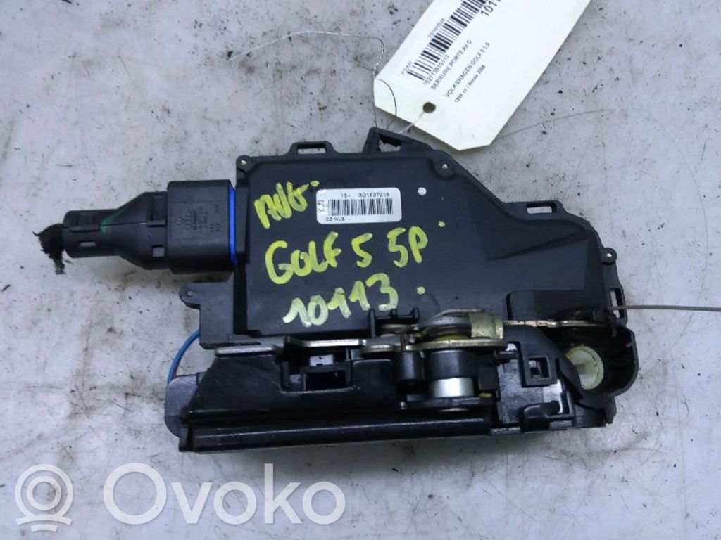 Volkswagen Golf V Zamek drzwi przednich 