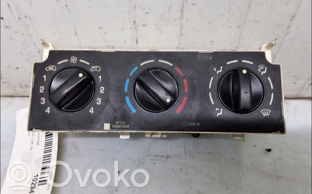 Citroen Berlingo Air conditioning/heating control unit 
