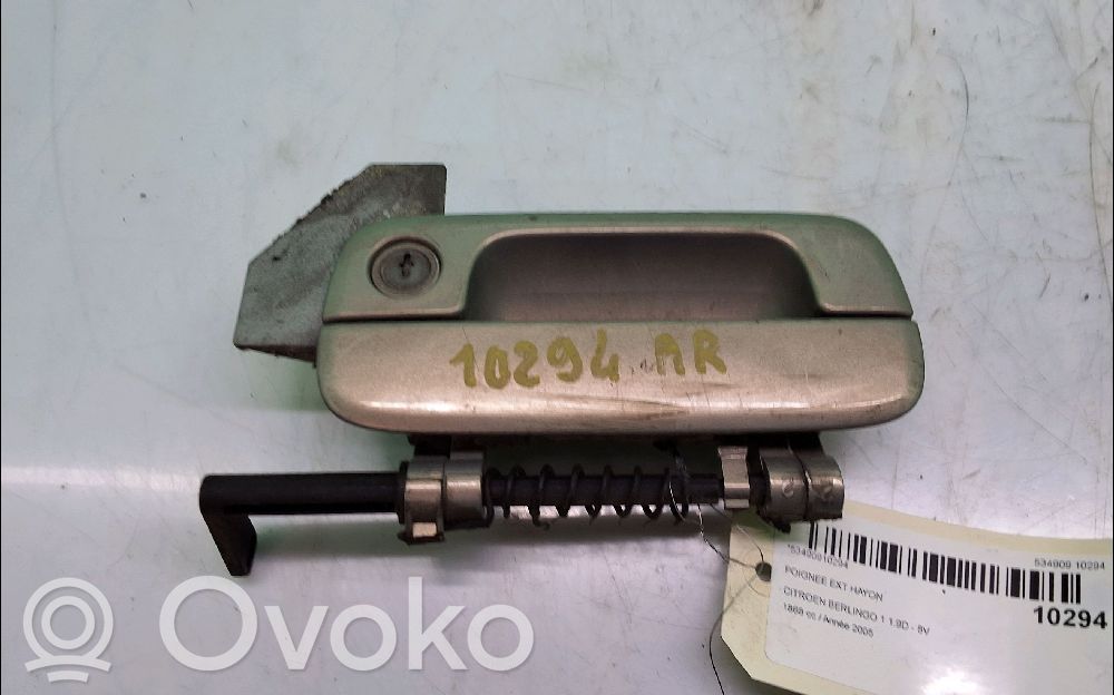 Citroen Berlingo Tailgate/trunk/boot exterior handle 