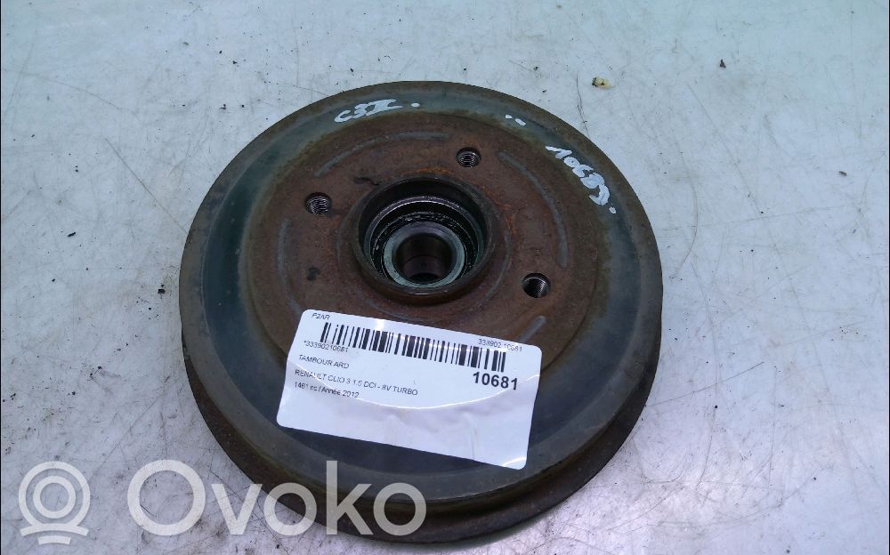 Renault Clio III Stabdžių būgnas (galinis) 