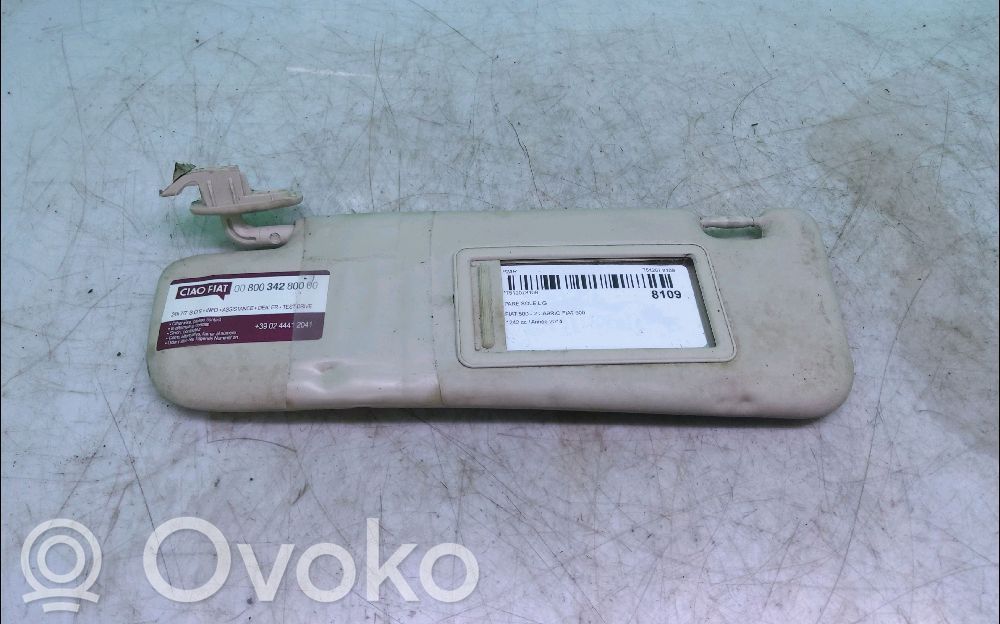 Fiat 500 Abarth Sun visor 