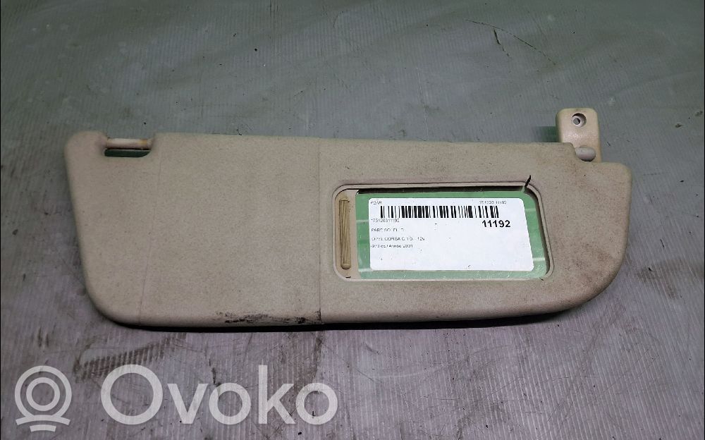 Opel Corsa C Saulessargu panelis 