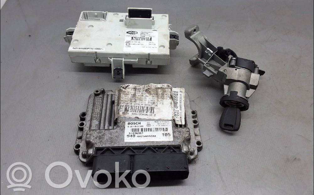 Alfa Romeo Giulietta Engine ECU kit and lock set 