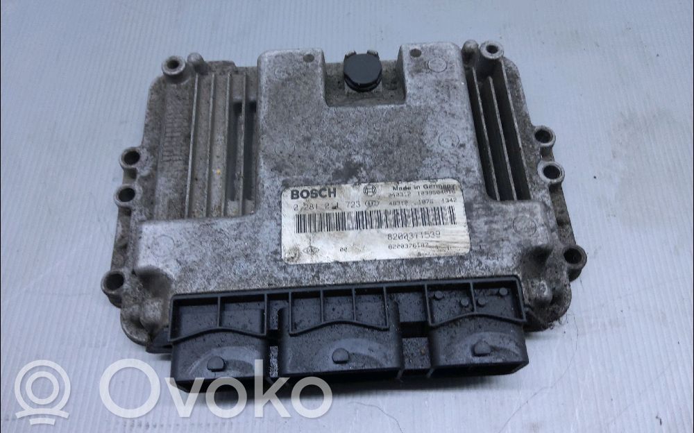 Engine control unit/module   8200470952,8200311539,8200311539