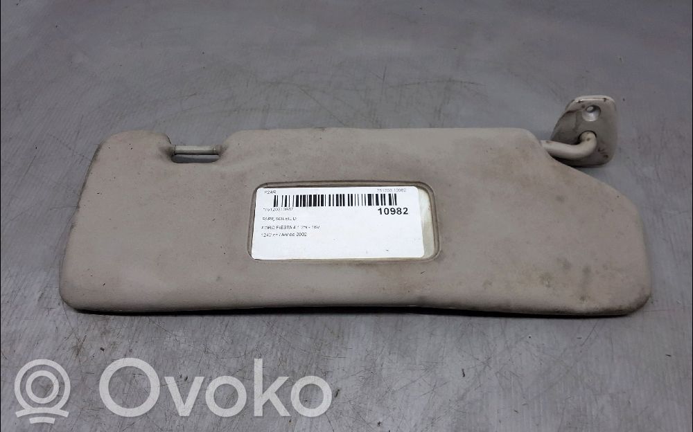 Ford Fiesta Sun visor 