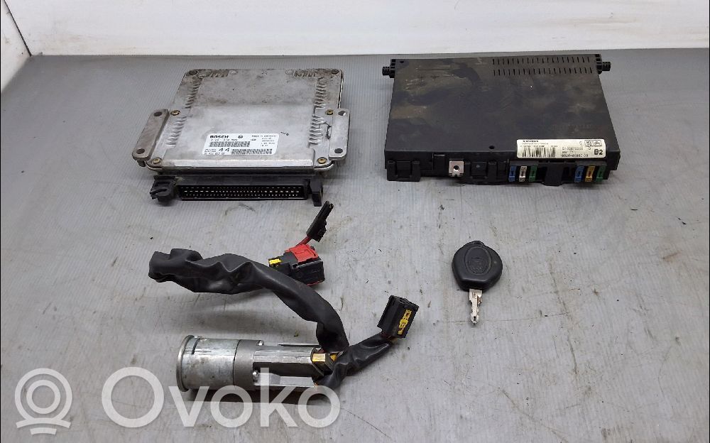 Engine ECU kit and lock set   9641606980,9641606980