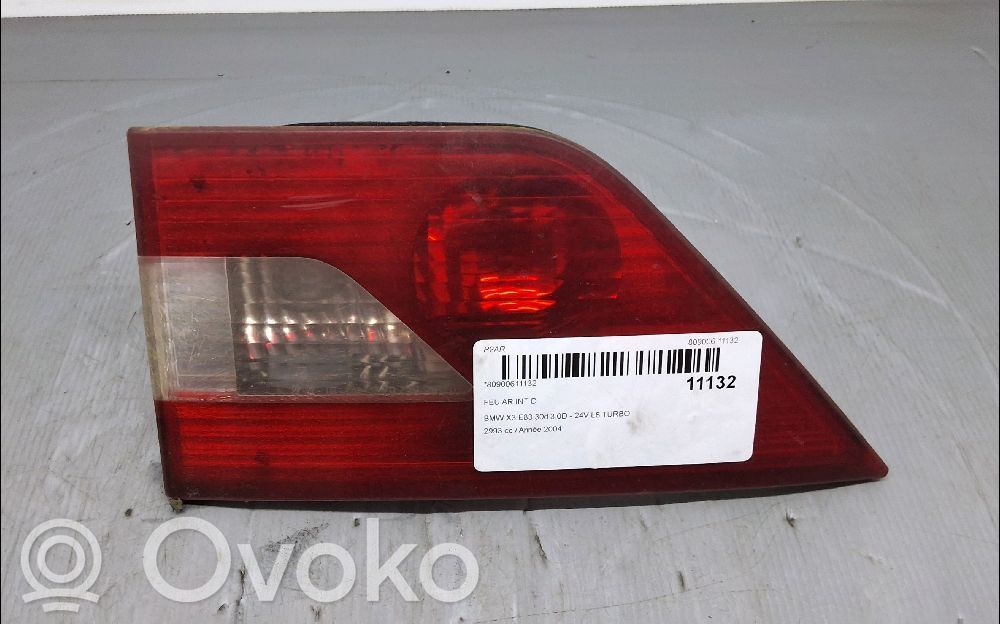 BMW X3 E83 Takaluukun takavalot 