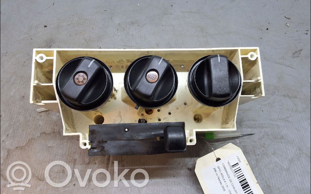 Opel Agila A Air conditioning/heating control unit 
