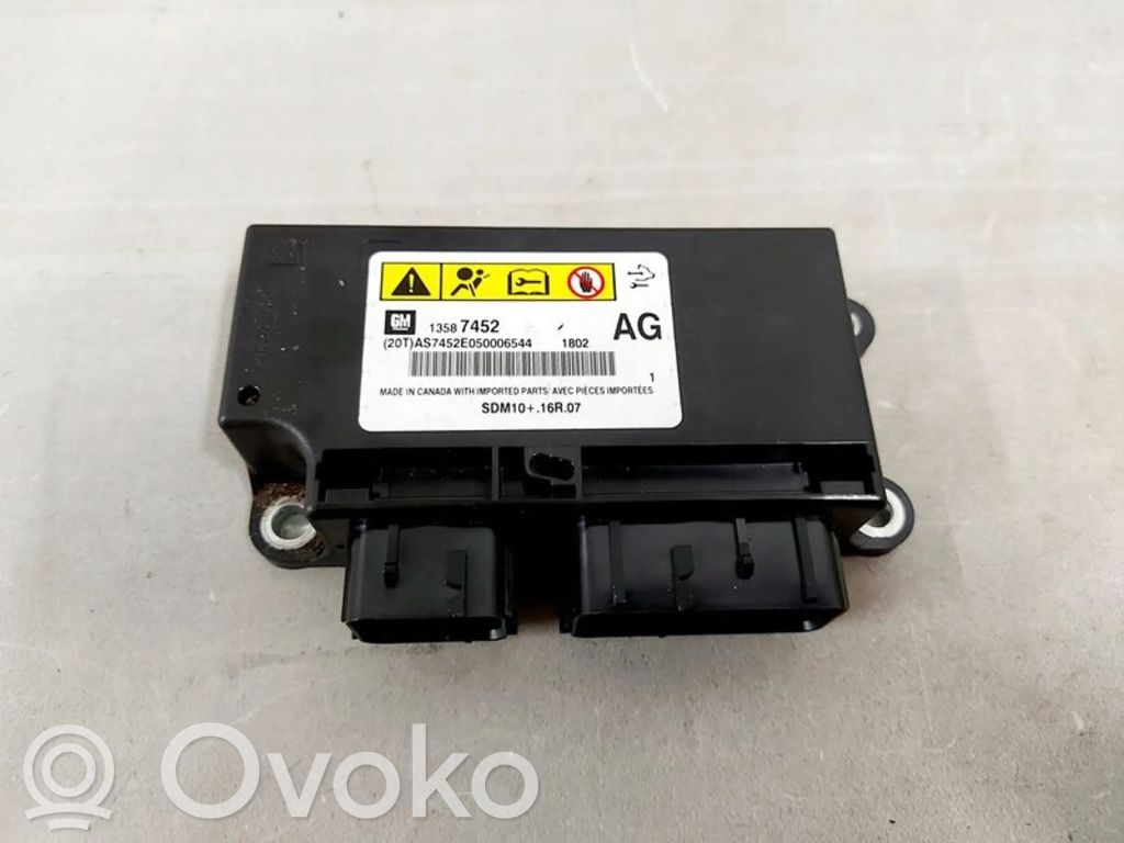 Opel Ampera Airbag control unit/module 